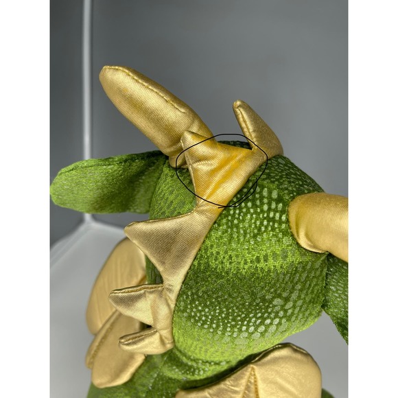 Build a Bear Fire Breathing Dragon Retired - Gold Wings - Picture 6 of 15